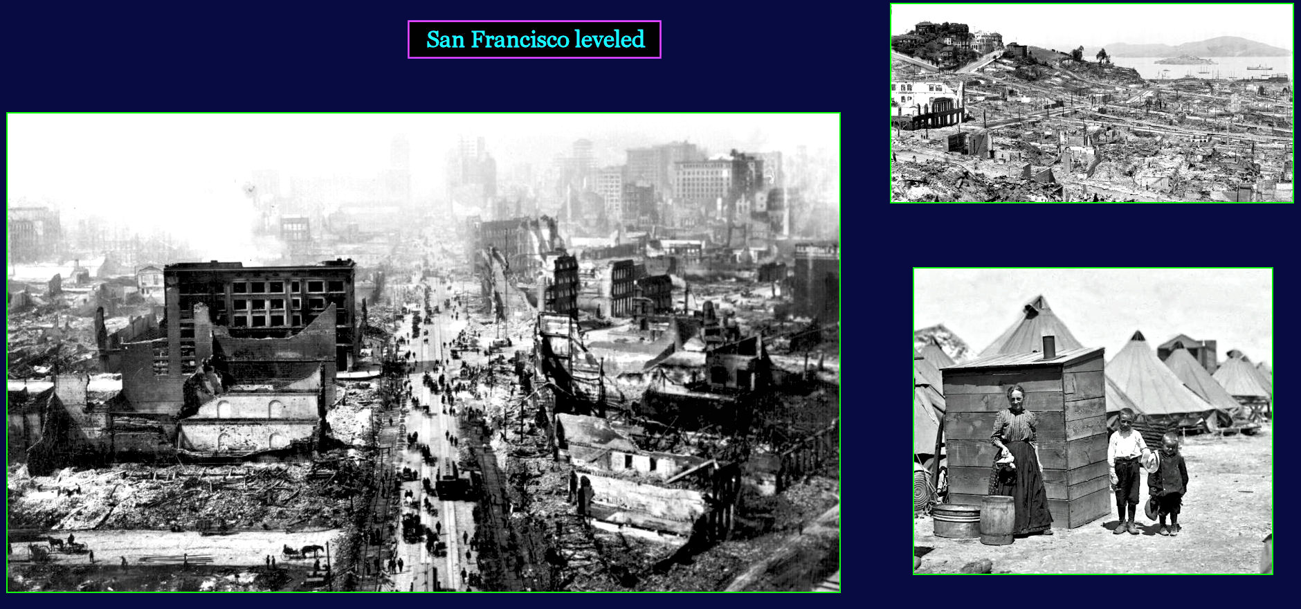San Francisco earthquake, 1906